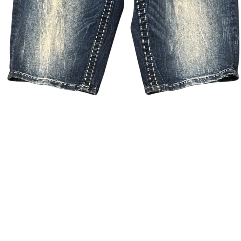 Miss Me Easy Bermuda Denim Shorts - Picture 2 of 10